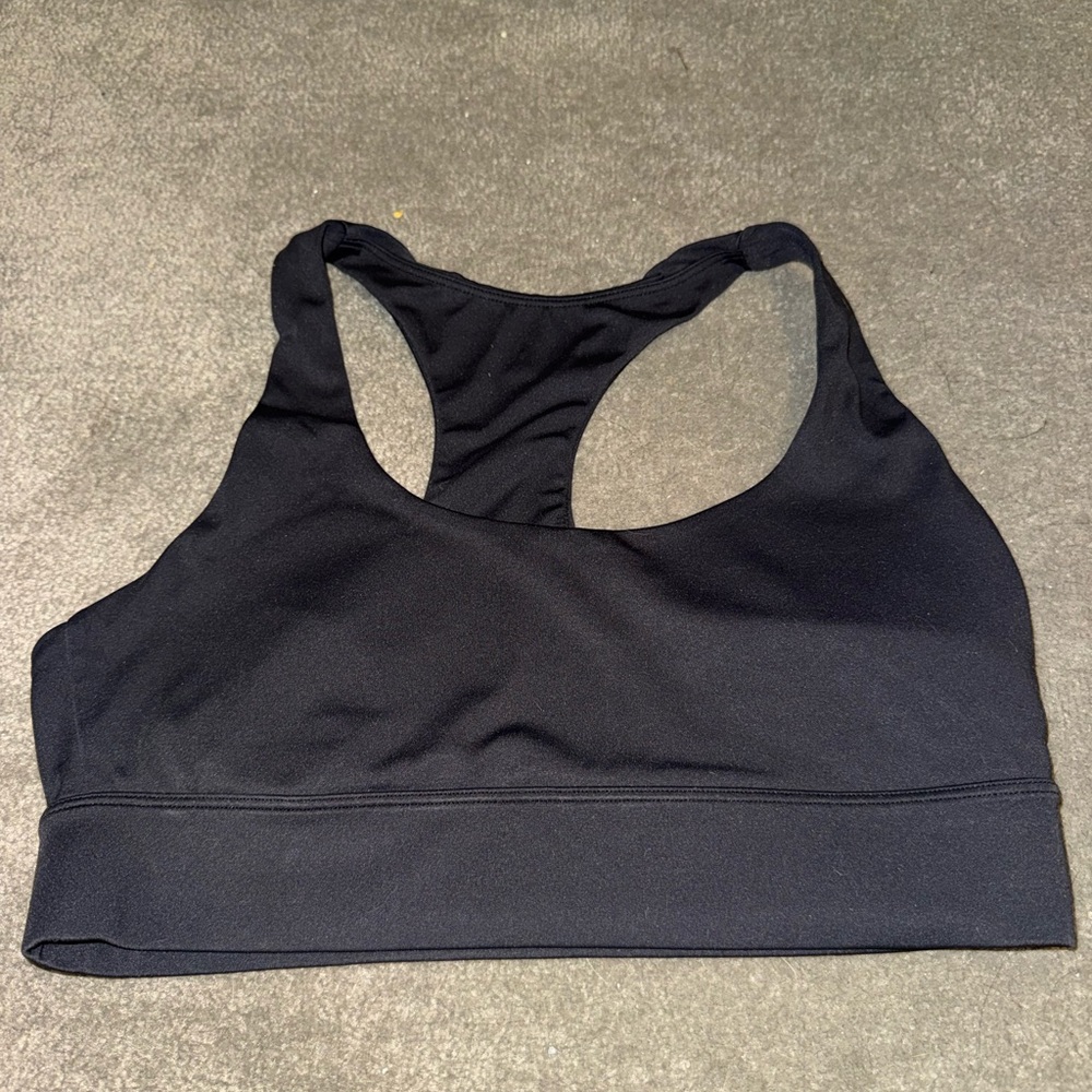 Vitality Racer Back Sports Bra - Black